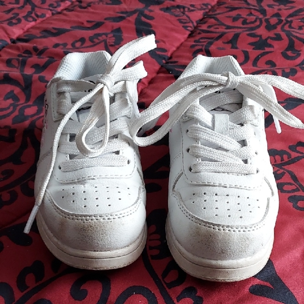 Hello Kitty White Kids Sneakers
